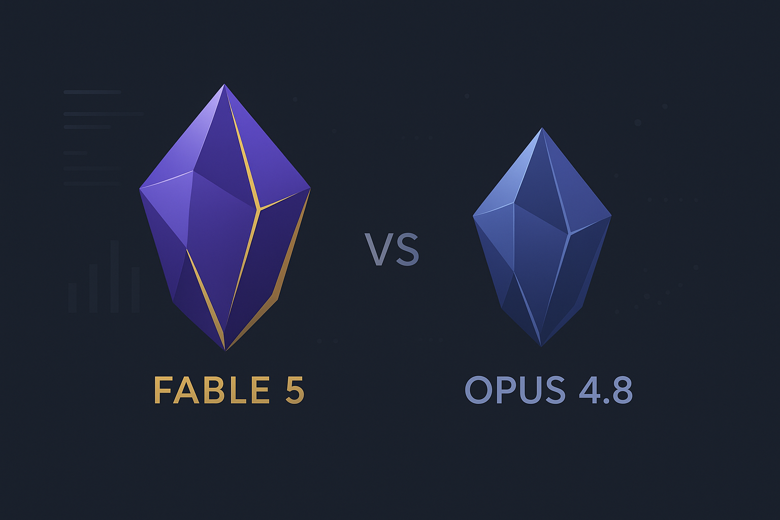 Claude Fable 5 vs Claude Opus 4.8 — Mythos-class meets the former king