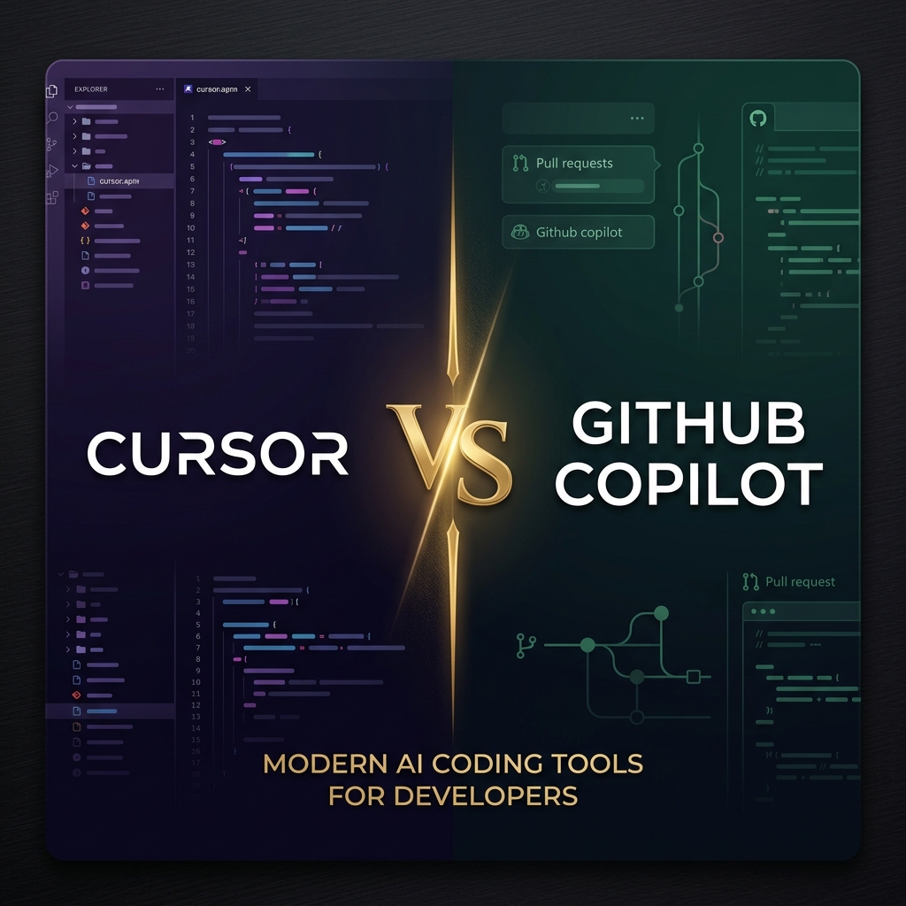 Cursor vs GitHub Copilot — AI coding tool comparison 2026