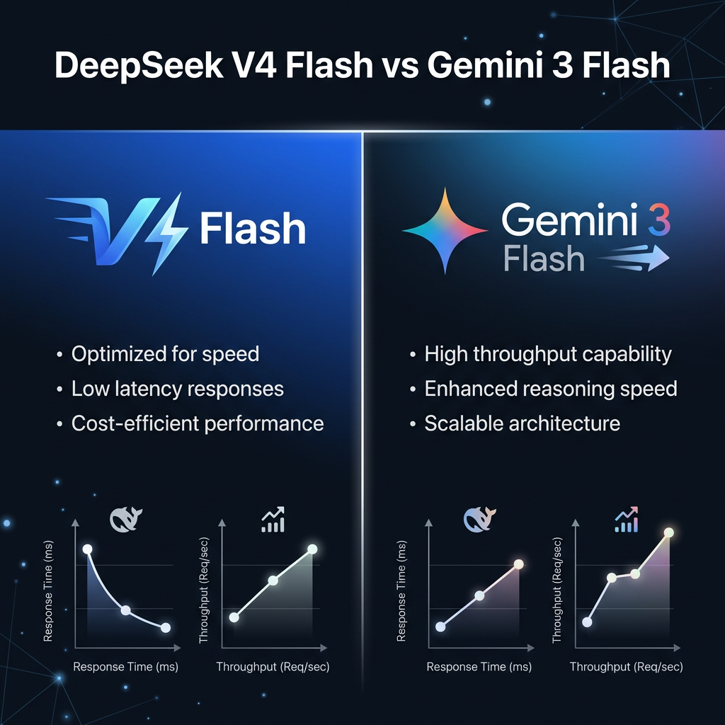 DeepSeek V4 Flash vs Gemini 3 Flash comparison