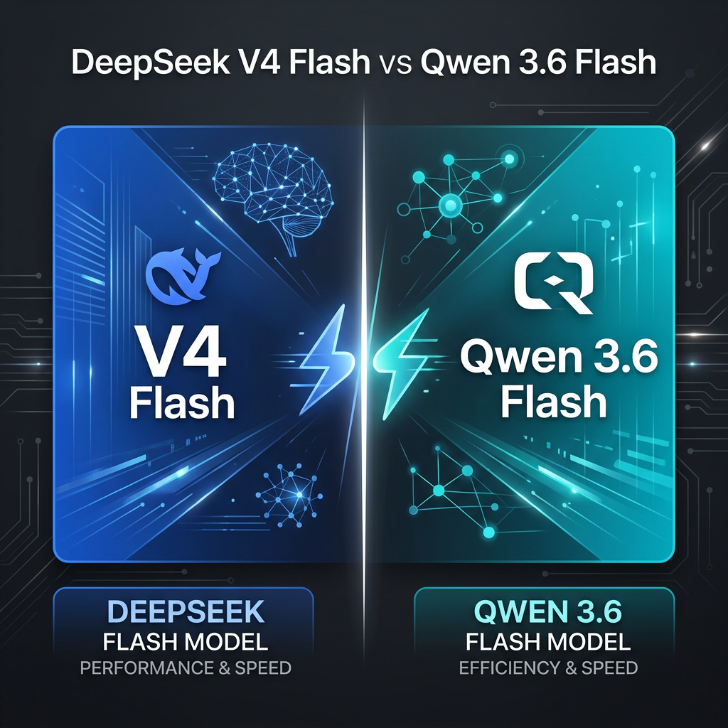 DeepSeek V4 Flash vs Qwen 3.6 Flash comparison