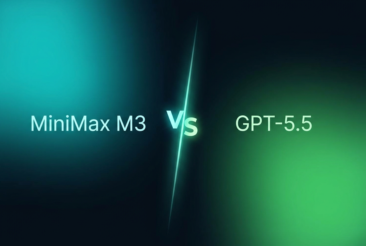 MiniMax M3 vs GPT-5.5 — open-weight coding comparison 2026