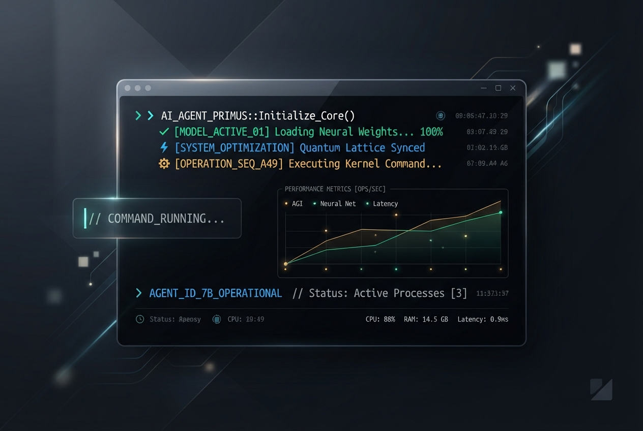 Terminal-Bench 4.0 leaderboard preview with high-tech obsidian terminal interface and glowing neural metrics