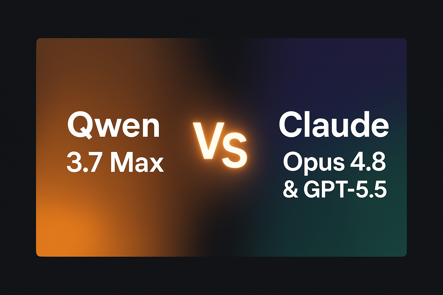 Qwen 3.7 Max vs Claude Opus 4.8 vs GPT-5.5 - The Agent Frontier comparison